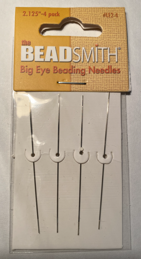 Beadsmith Big Eye Needles- 6 Pack