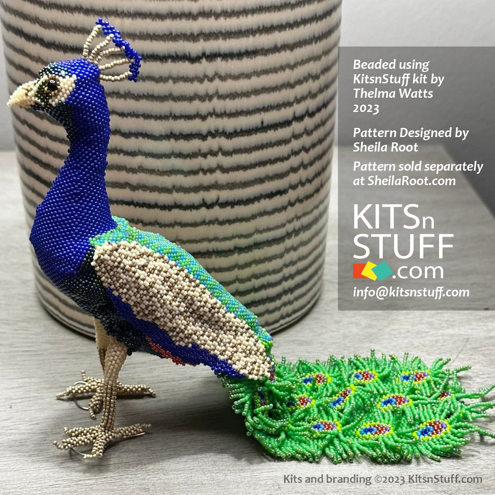 Peacock 15/0 Bead Kit –