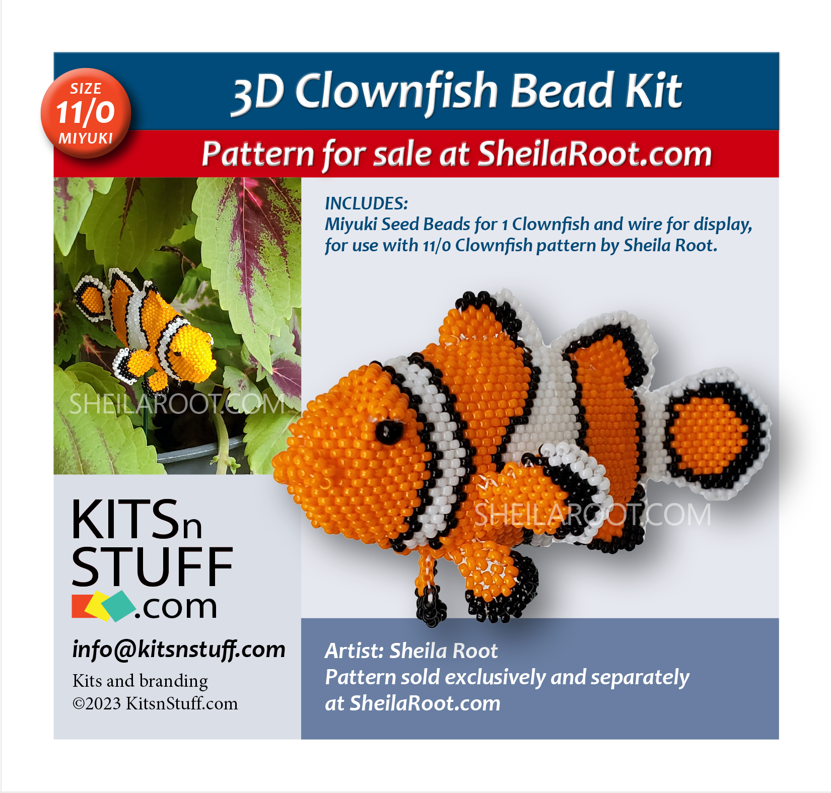 Clownfish11/0 Bead Kit –