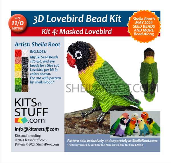 Size 11 Masked LoveBird